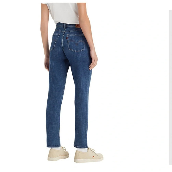 Levi’s Womens 14 Classic Straight Jeans Color Maui Waterfall Blue EUC - Picture 6 of 12